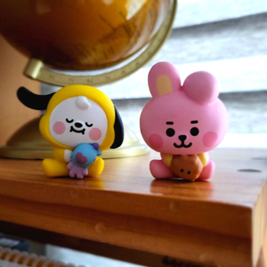 BT21 Baby CHIMMY COOKY Mini Monitor Figure Line Friends My BT21 Baby CHIMMY COOKY Mini Monitor Figure Line Friends My