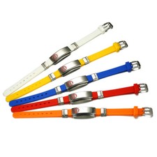 Personalized Medical alert ID Bracelet Silicone Emergency Life Saving Wristband