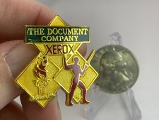 Olympic Memorabilia Atlanta 1996 XEROX Vintage Tack Pin T-2867