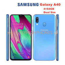 Samsung Galaxy A40 SM-A405FN/D Dual SIM 64GB+4GB Unlocked Smartphone-New Sealed