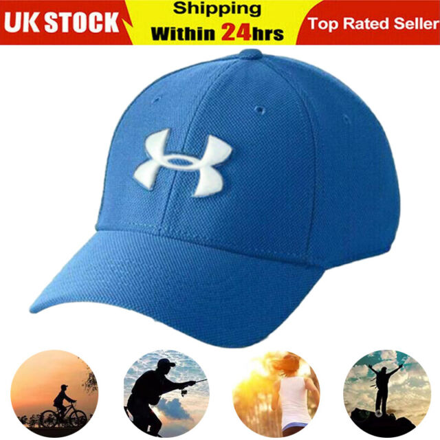 Under Armour Baseball Cap Curved Sun Golf Hat Snapback Sport Cotton Mens Womens