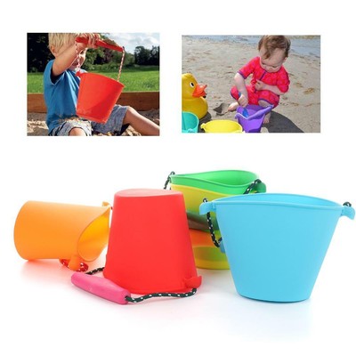 collapsible beach bucket