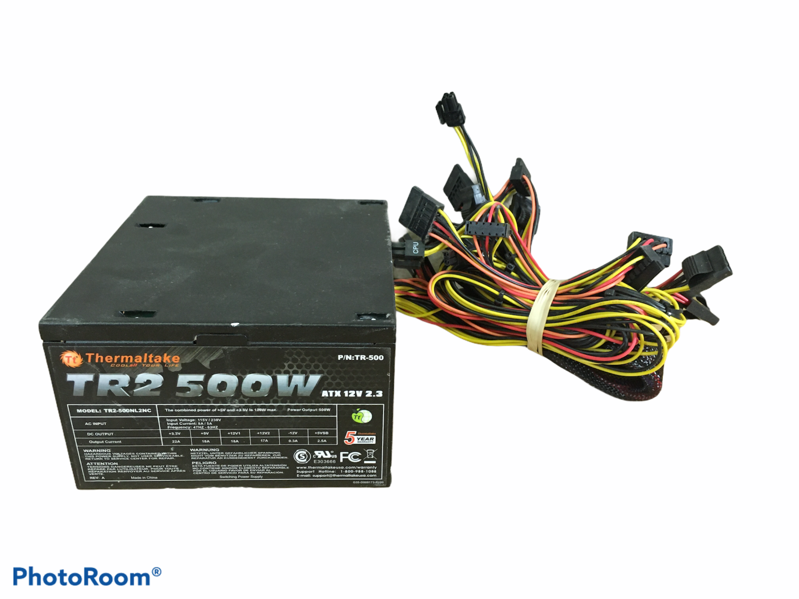 Thermaltake Tr2 500w Computer Power Supply Tr2 500nl2nc For Sale Online Ebay