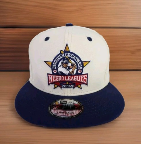 NEW ERA LIMITED EDITION BASEBALL MUSEUM NEGRO LEAGUE SNAPBACK CAP - NEW & RARE