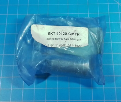 SK HANDWERKZEUG 40120 12-Point Steckschlüssel 1/2 Zoll Antrieb – Chrom, Präzise & Robust