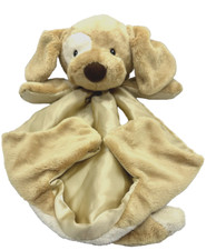 Spunky Huggybuddy Baby Gund Dog Puppy Tan Brown Beige Lovie Lovey Security Plush