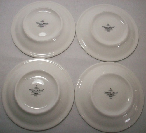 Villeroy & Boch : EASY LINEA: 4 Demitasse Espresso Cup & Saucer Sets: EXC: NR - Picture 6 of 6