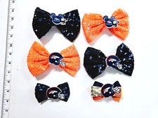 Handmade Hair Bows - Sports - NFL Football - Denver Broncos - Hair Bows