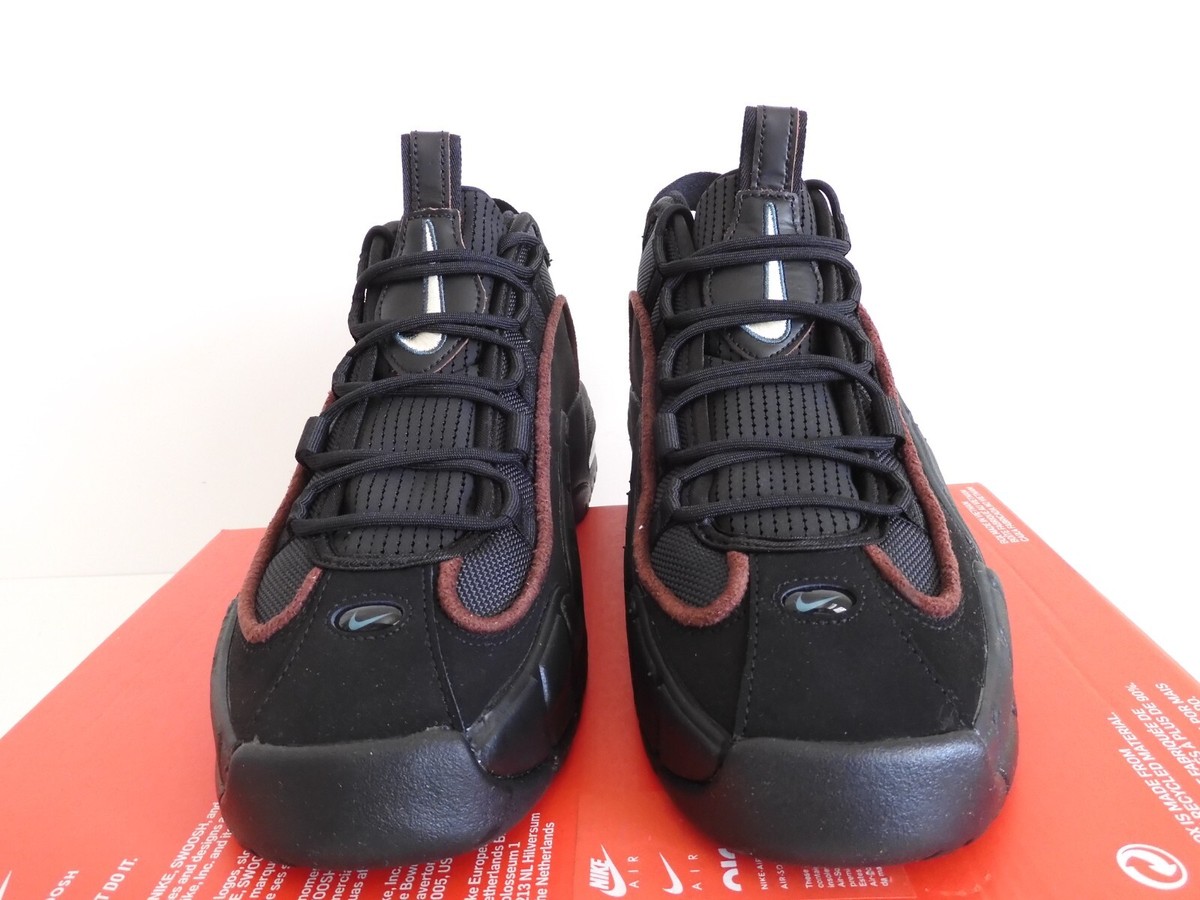 靴 Nike Air Max Penny Black/Anthracite NIKE AIR MAX PENNY BLACK-FADED SPRUCE-ANTHRACITE SZ 10