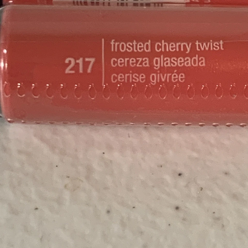 Lot Of 2 COVERGIRL LIP PERFECTION JUMBO GLOSS BALM 217 FROSTED CHERRY Twist New - Image 2 of 4