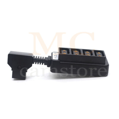 Ultrashort D-Tap To 4-Port Splitter Cable For Camera Power – P-Tap Hub