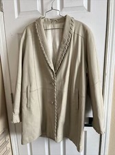 Givenchy Beige Leather Jacket Large