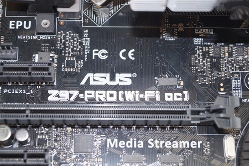 ASUS Z97-PRO (Wi-Fi AC) Z97 Motherboard W/Intel I7-4770k 16GB Corsair Ram Cooler - Picture 6 of 24