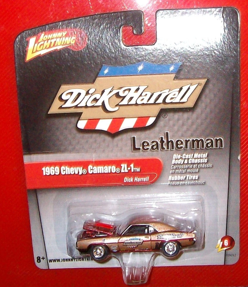 Chevy Camaro ZL-1 1969 DICK HARRELL PRO STOCK LEATHERMAN NHRA DRAG RACING SIN USAR, EN CAJA Foto 3 de 3