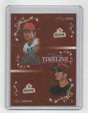 2003 Donruss DK Team Timeline * Nolan Ryan & Roy Oswalt * #TT1 * S/N 334/1000