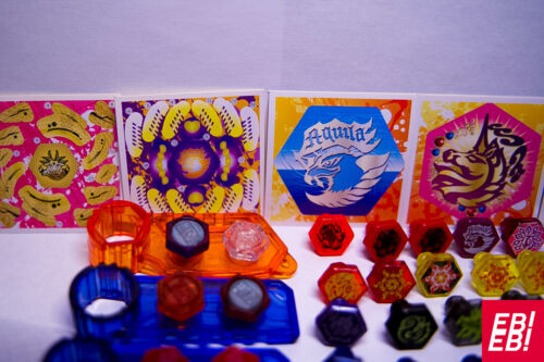 CHOOSE YOUR BEYBLADE METAL FACEBOLT FUSION WHEEL STICKERS Fusion Masters Fury 4D - Picture 4 of 66