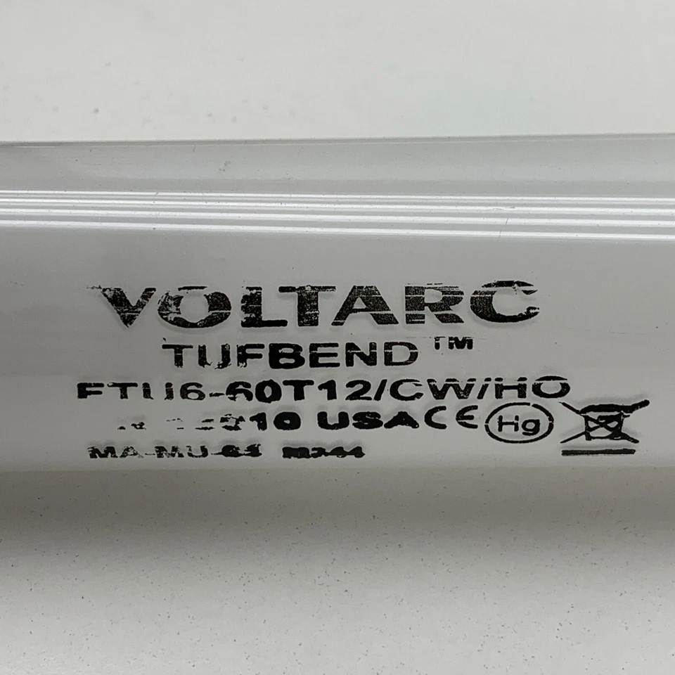 Voltarc FTU6-60T12/CW/HO Tufbend U-Shaped Fluorescent Lamp Light Bulb 18010 - Image 2 of 4