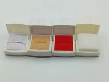 [4] VINTAGE ART DECO CELLULOID SINGLE RING PRESENTATION BOXES 