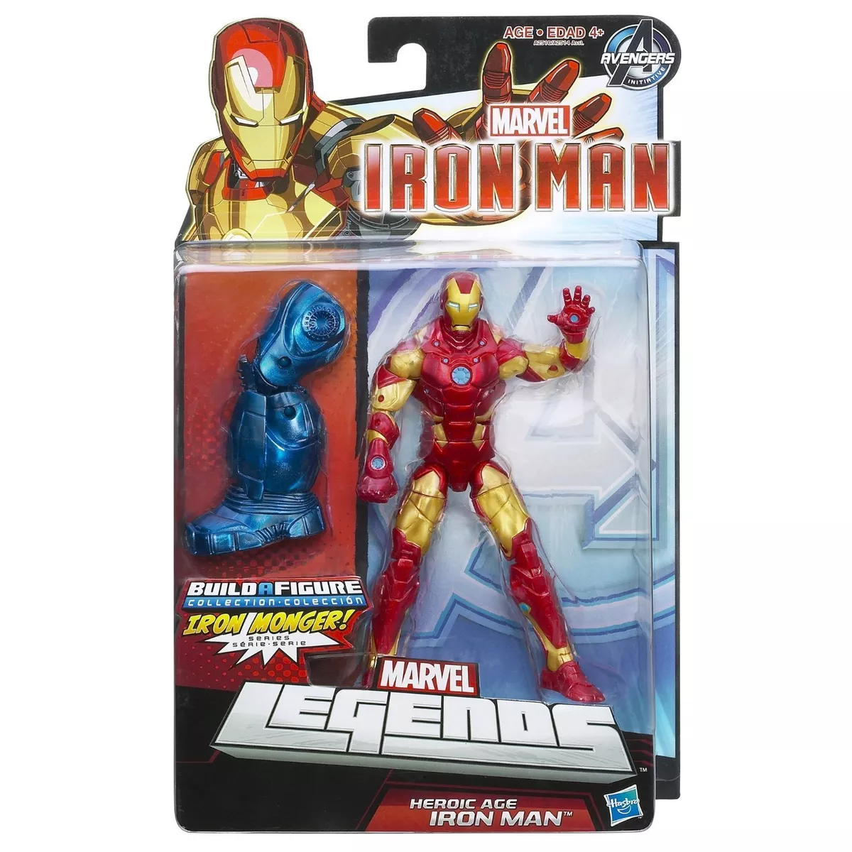 Marvel Legends IRON MAN HEROIC AGE Action Figure Iron Man 3 Hasbro