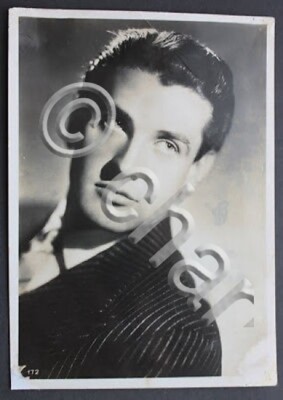 Photo postcard cinema era - actor Massimo Girotti 1940s