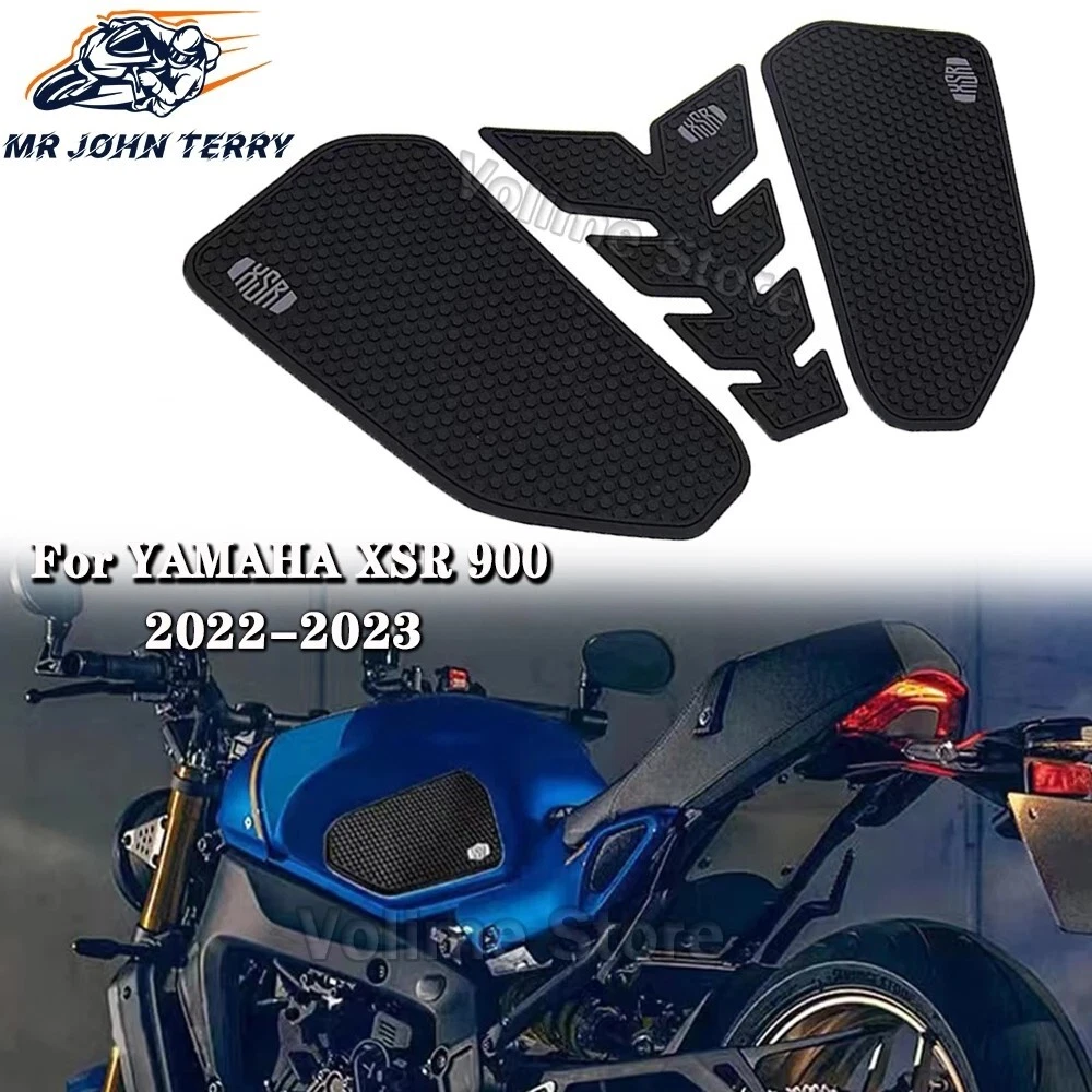 For Yamaha XSR900 2022 2023 Motorcycle Anti-Slip Fuel Tank Pad Kit Knee Pads New
