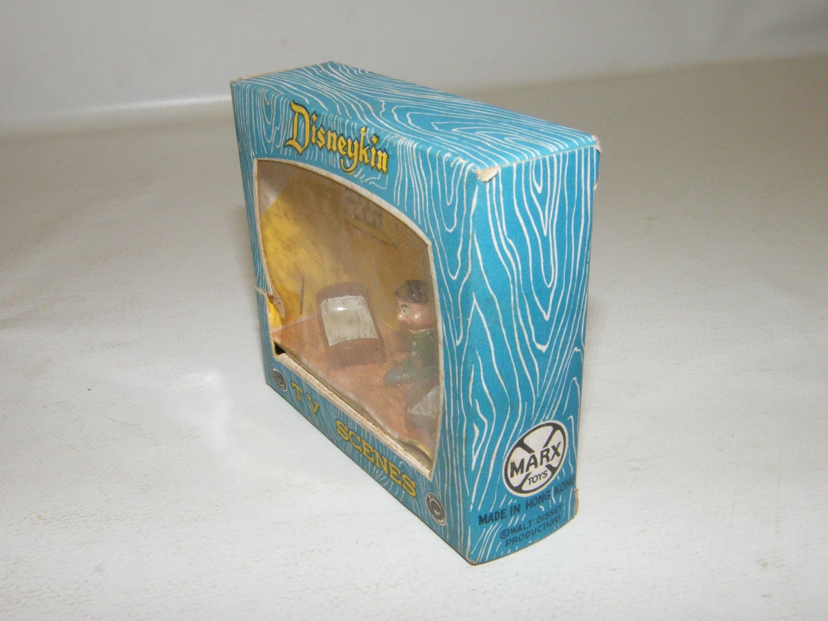 SCHNEEWITTCHEN & 7 ZWERGE SET 2 PVC FIGUR TV SCENES MARX TOYS 60er JAHREN DISNEY
