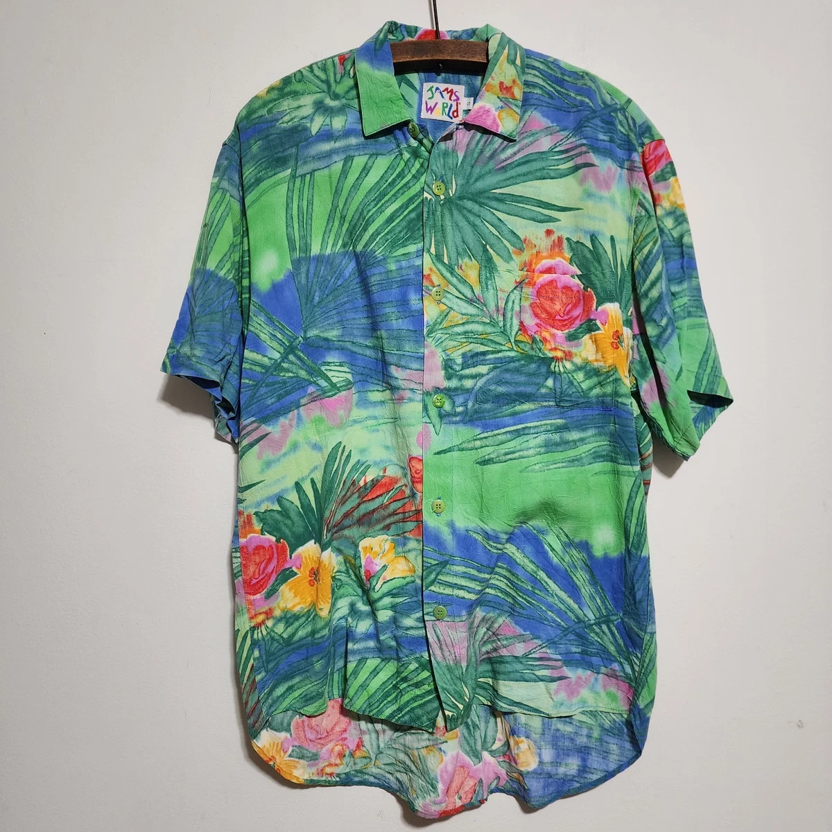 Jams World Hawaiian Vintage Casual Shirts for Men for sale | eBay