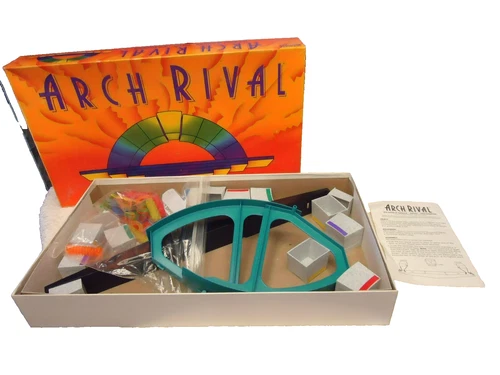 1992 PARKER BROTHERS ARCH RIVAL GAME NO. 40065 ( complete)^