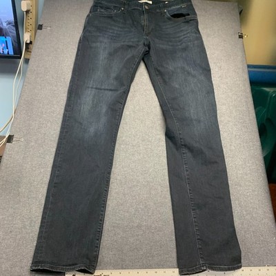 Mavi Jeans Men's Pants Size 36x36 Blue Dark Wash MARCUS Slim Straight Denim