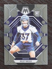 Riley Moss 2023 Panini Mosaic RC Rookie #358 Denver Broncos