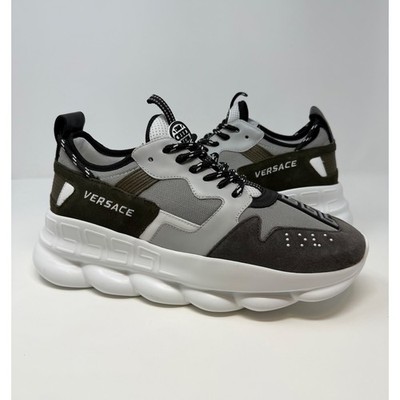Versace Chain Reaction 2 Sneaker Grey Size 12 US 45 EU