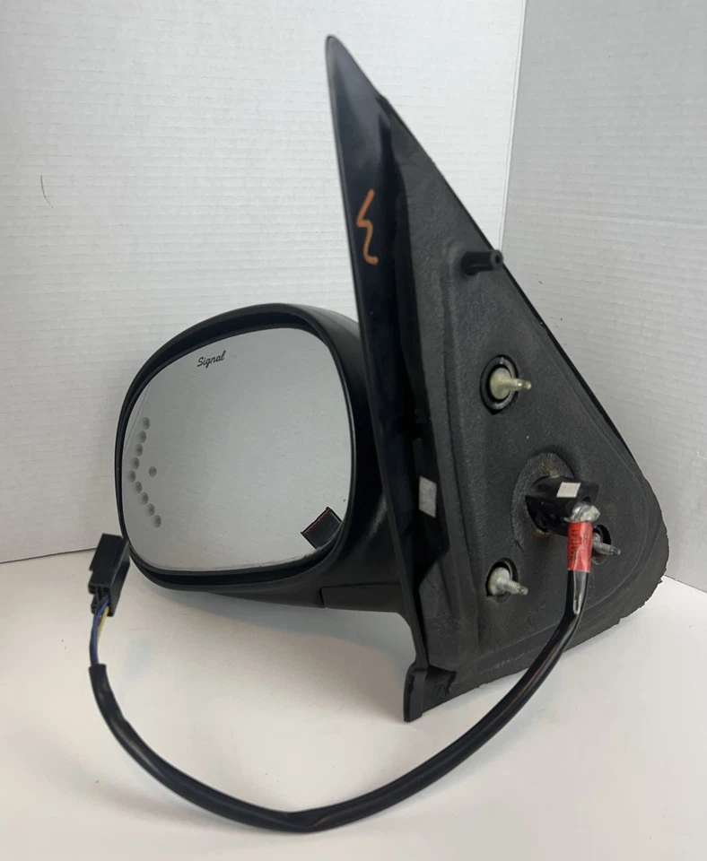 Оригинальное пассажирское правостороннее зеркало с сигнальной вспышкой 1997-1999 Ford Expedition - Изображение 3 из 4