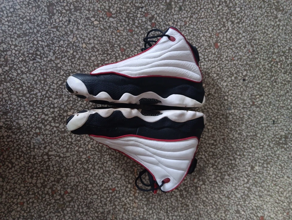 Nike Air Jordan Pro Fuerte Negro Varsity Rojo Blanco Para hombres Talla 8.5 407285 005 Foto 2 de 4