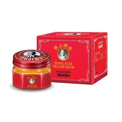 Siang Pure 40g Gelber Kräuterbalsam Linderung Muskelschmerzen Insektenstiche 