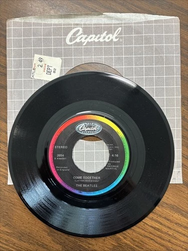 The Beatles - Something / Come Together 45 - Capitol 2654 NICE Vinyl