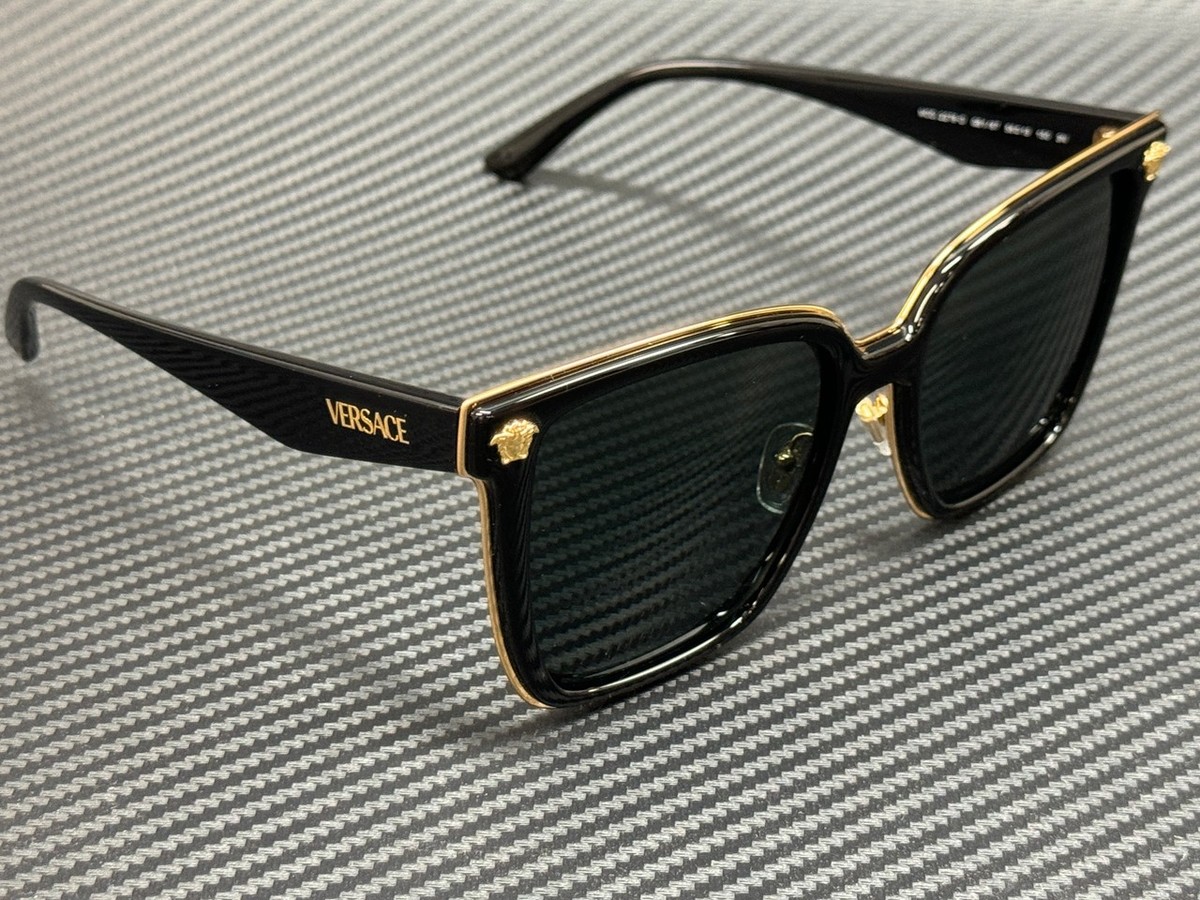 VERSACE VE2278D GB1 87 Black Grey Women's 58 mm Sunglasses | eBay