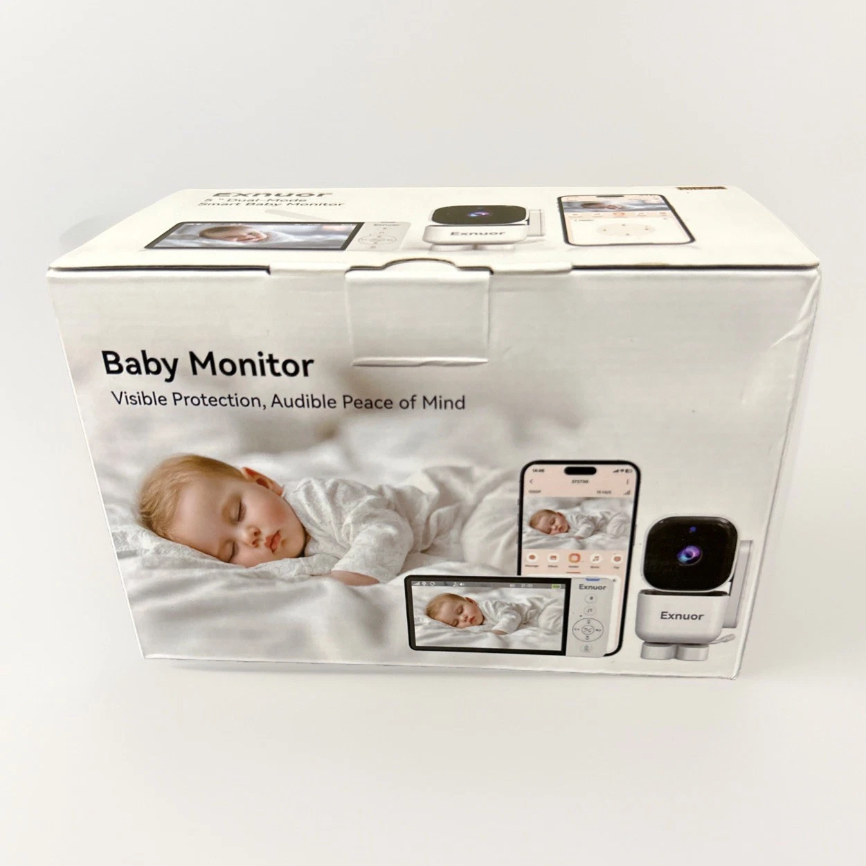 Exnuor Smart Baby Monitor 5" Screen NON WiFi App PTZ Camera Night Vision
Opens in a new window or ta