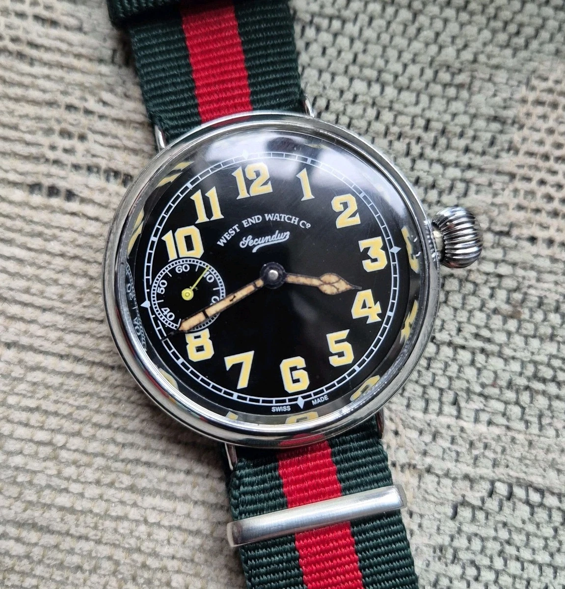 West End Watch Co. Stainless Steel Case Mechanical (Manual