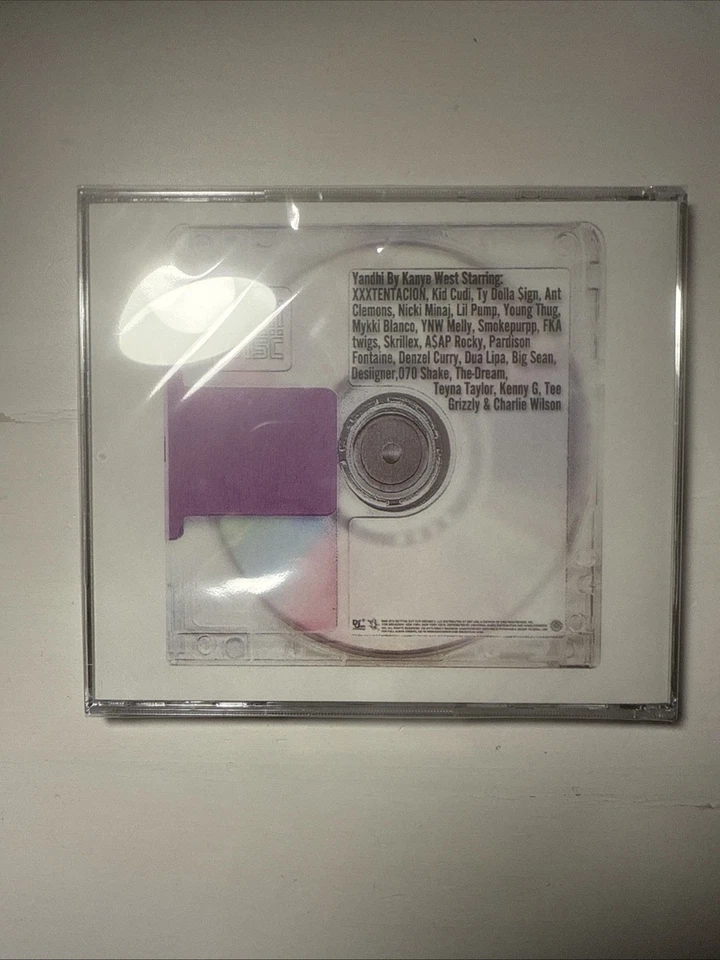 Yandhi By Kanye West Custom New Sealed Unplayed Cd Unreleased Album Yeezy - Image 2 of 2