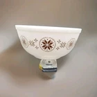 Vintage Pyrex Town And Country 2 1/2 Qt 403 Retro Mixing Bowl White