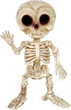 7" Vampire Skeleton Figurine – Spooky Halloween Indoor/Outdoor Decor
