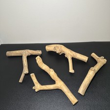 Set Of 4 Driftwood Reptile Wood Aquarium Freshwater Terrariums All Reptiles