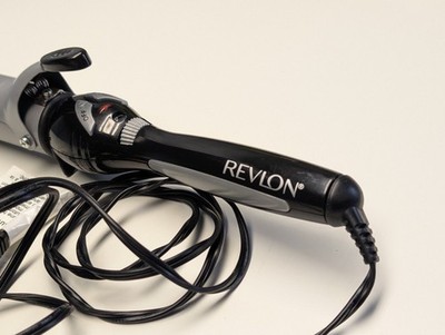 Revlon Premium Perfect Heat Curling Iron Wand 1-1/2'' Barrel - Tested Works Great