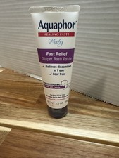 AQUAPHOR BABY DIAPER RASH PASTE 3.5OZ Sealed With Plastic No Box