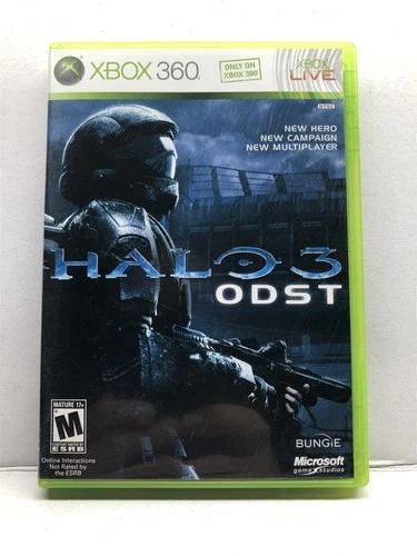 Halo 3: ODST (Xbox 360, 2009) Complete w/ Manual - Tested Working - Free Ship