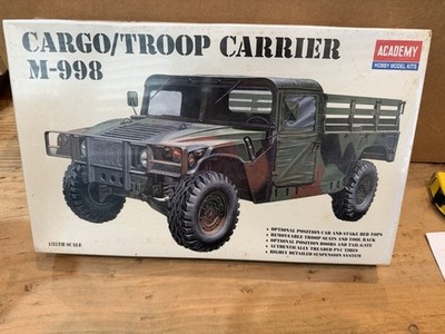 Academy 1/35 Scale M998 Cargo Troop Carrier Factory Sealed