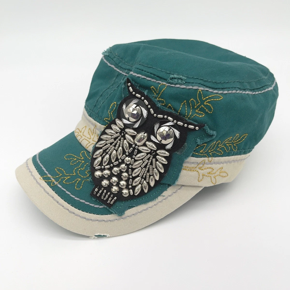Free People Cadet Hat Womens Washed Denim Boho Western Leather Band Y2K 90s NEW How to Style Cadet Hat | TikTok main image 2