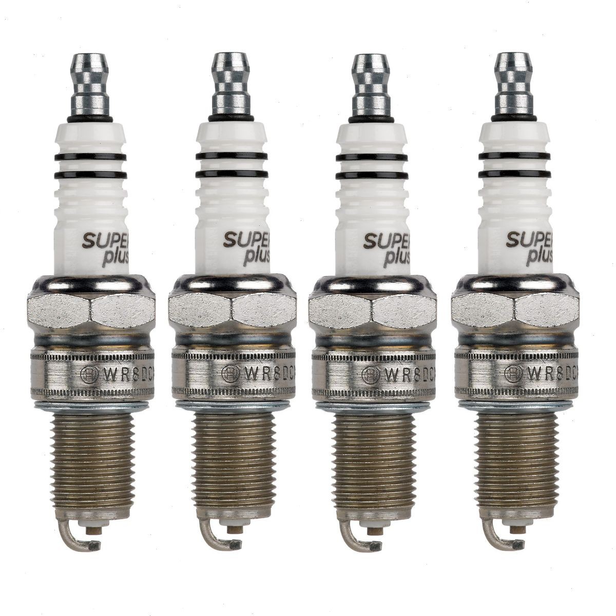 4 pc Bosch Nickel Copper Spark Plugs for 1981-1989 Volvo 245 2.1L 2.3L L4 yv