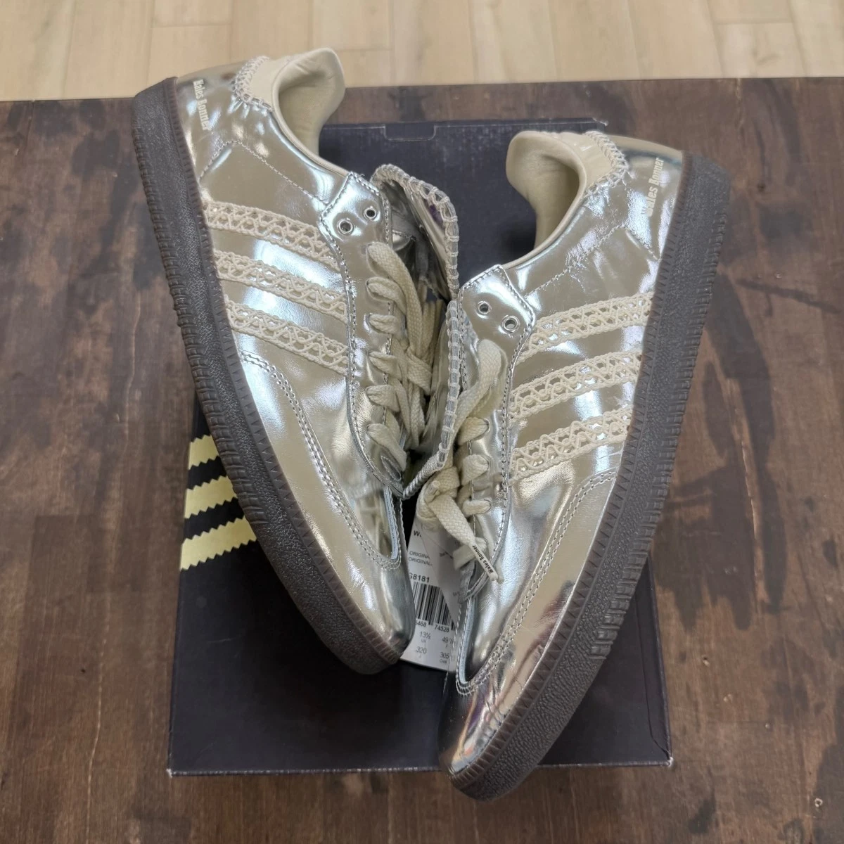 Las mejores ofertas en adidas Wales Bonner x Samba Silver Metallic