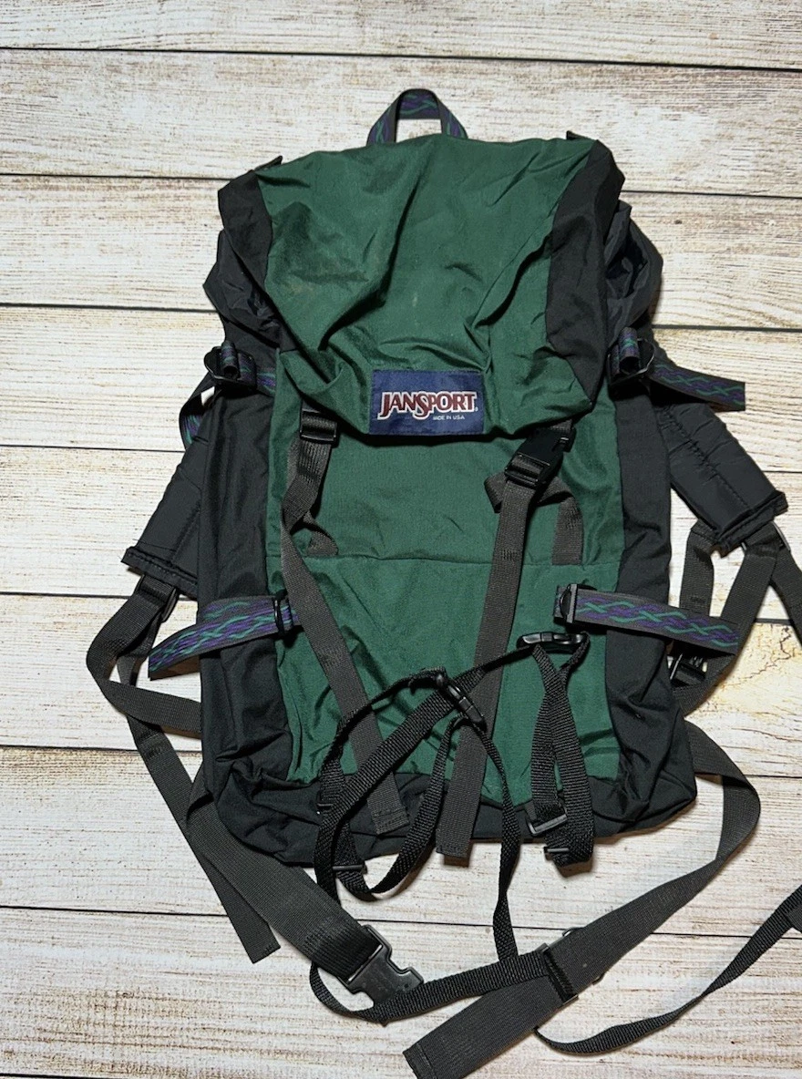 25+ JanSport Green Camping & Hiking Backpacks & Bags for sale